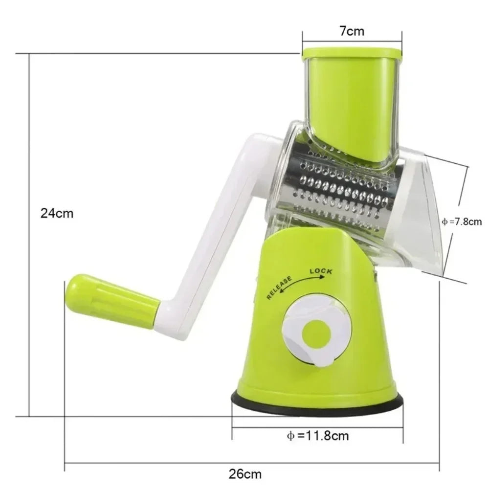 3-in-1 Tabletop Vegetable Grater
