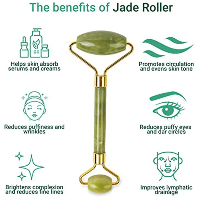 Jade roller and Gua Sha